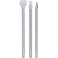 Einhell Набір зубил  KWB, SDS-Max, KWB, 1 400мм, 1 25х400мм, 1 40х400мм, 3шт (190103)