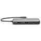 Порт-репликатор Digitus USB-C > 2xHDMI/2xUSB-A/USB-C/SD/MicroSD/RJ54 (DA-70915)