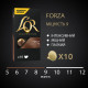 L`OR Кава L`OR капсули Espresso Forza, 100% арабіка, 10шт, Nespresso (8711000357934)