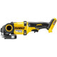 DeWALT Шліфмашина кутова акумуляторна DeWALT XR FLEXVOLT Li-lon 54В акб 2x3.0А·год 125мм 9000об/хв ЗП, кейс 2.18кг (DCG418X2)