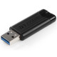 USB флеш накопитель Verbatim 32GB PinStripe Black USB 3.0 (49317)