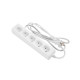 Сетевой удлинитель 2E 5XCEE7/17, 1.5м, white (2E-U0510M1.5)