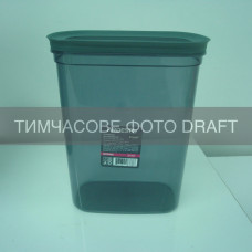 ARDESTO Контейнер для зберігання харчових продуктів ARDESTO Fresh 3.1л, пластик, прямокутна, сірий (AR1311GG)