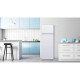 TCL Ref with top freezer, 144x55х54.5, ref-167l, freez.-40l, 2doors, A++, ST, white (RF207TWE1UA)