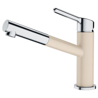 Franke Sink tap Franke Orbit, spout length - 225mm, pull-out, 1-handle, chrome-beige (115.0623.136)