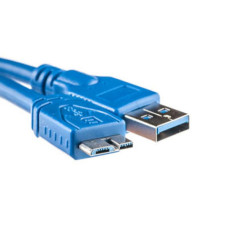 Дата кабель USB 3.0 AM to Micro B 0.5m PowerPlant (KD00AS1230)