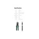 Инструмент Ugreen Обжимные клещи NW136 Multifunctional Clamp Green (70683)