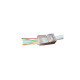 Коннектор RJ45 cat.5e FTP 8P8C * 100 (наскрізні отв., позолоч. конт.) Cablexpert (LC-PTF-01/100)