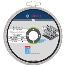 Bosch Stand PRO cutting disc for metal, 125x1.0x22.2mm, 10 pcs (2.608.603.255)