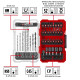 Einhell Набір ударних біт і свердл Einhell 39шт M-Case 0.66кг (108759)