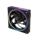 Zalman Корпусний вентилятор Zalman ZM-DF120 ARGB, 120мм, 800-2300rpm, 4pin, PWM, 3pin+5VARGB, 34,5dBa, POGO pin, Magnetic, Reversed, чорний (ZM-DF120BLACK)