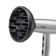 BaByliss Фен Babyliss Cosmos, 2100Вт, 3 режими, іонізація, хол. обдув, 2 насадки, сірий (D580DE)