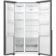 Gorenje Холодильник SBS Gorenje, 179х62х92см, 2 двері, 344(197)л, А+, NF+, Інв., Зона св-ті, диспенсер, генератор льоду, Зовн. Диспл, чорний (NRS917E41BXWD)
