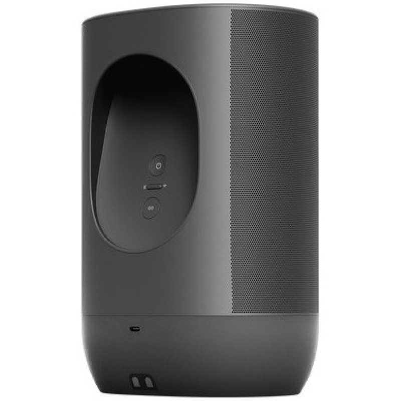 Sonos Портативна акустична система Move, Black (MOVE1EU1BLK)