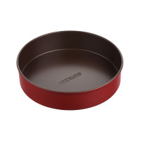 ARDESTO Форма для випікання Golden Brown, 24х5см, вуглецева сталь, кругла, коричнево-червоний (AR2402R)