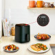 Tefal Мультипіч EasyFry Compact, 1300Вт, чаша-3л, сенсорне керув., пластик, темно-зелений