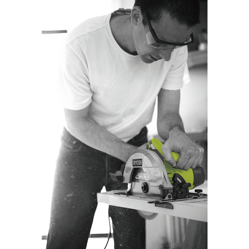 Ryobi Пила дискова RCS1400-G 1400Вт 190мм, 66мм, 5000 об/хв (5133002778)