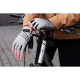 Neo Tools Cycling gloves, synthetic leather, anti-slip, anti-vibration padding, r. XL, white (91-016-XL)