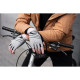 Neo Tools Cycling gloves, synthetic leather, anti-slip, anti-vibration padding, r. XL, white (91-016-XL)