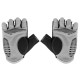 Neo Tools Cycling gloves, synthetic leather, anti-slip, anti-vibration padding, r. XL, white (91-016-XL)