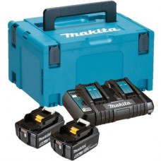 Makita LXT (BL1850Bx2, DC18RD, Makpac3) (197629-2)