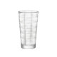 Bormioli Rocco Set of long drink glasses Cube, 365ml, h143mm, 6pcs, glass, transparent (128757V42021990)