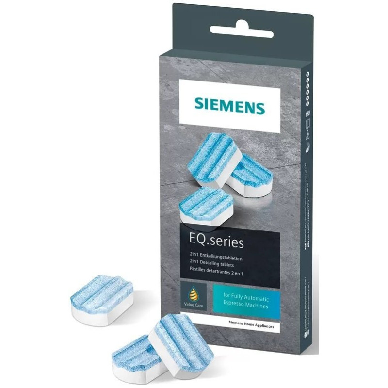 Siemens Набір для чистки кавоварок, 3т. від накипу (TZ80002A)