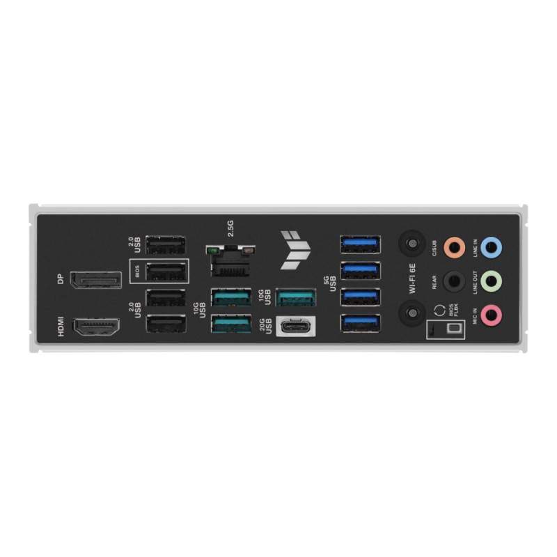 ASUS Motherboard TUF GAMING B850M-PLUS WIFI sAM5 B850 4xDDR5 M.2 HDMI DP Wi-Fi BT mATX (90MB1IY0-M0EAY0)