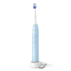 Philips Щітка зубна електр., Sonicare 6100 Series, 62т. колив/хв, насадок-1, блакитний (HX7406/01)