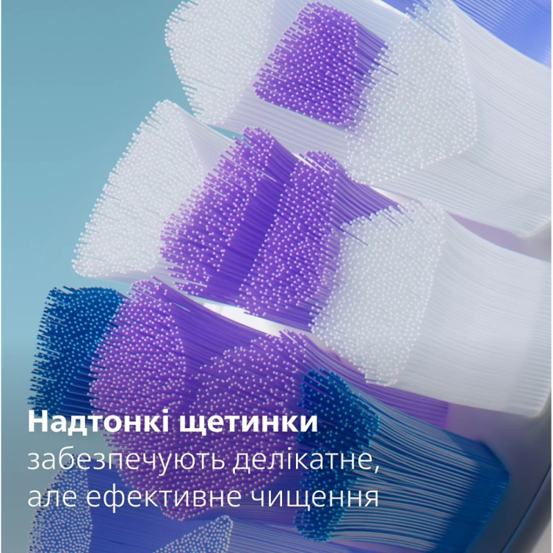 Philips toothbrush electric Sonicare 6100 Series, 62th. fluct/min, nozzle-1, blue (HX7406/01)