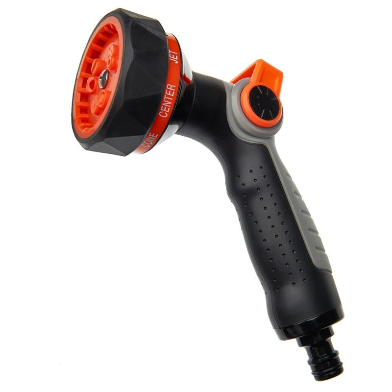 SEQUOIA SWPSN9P hand-held sprayer, pistol-type, plastic, zinc, 9 water pressure adjustment modes, 0.3 kg