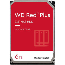 WD 6TB 3.5  5400 256MB SATA Red Plus NAS (WD60EFPX)