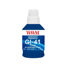 Чернила WWM Canon GI-41 для Pixma G2420/3420 190г Cyan (KeyLock) (G41C)