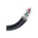 Дата кабель USB 2.0 AM/AM 1.0m black Ugreen (10309)