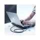 Дата кабель USB 2.0 AM/AM 1.0m black Ugreen (10309)