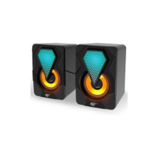 Акустическая система Havit HV-SK210 mini PRO RGB USB Black (6939119040260)