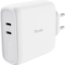 Trust Charger Maxo 65Вт, 2xUSB-C PD, white (25381_TRUST)