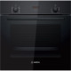 Bosch Духовой шкаф Bosch электрический, 66л, A, дисплей, конвекция, черный (HBF512BB1T)