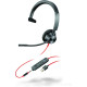 Poly Гарнітура комп'ютерна моно On-ear Blackwire 3315-M, USB-A, всеспрямований, чорний (76J13AA)