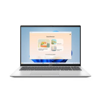 ASUS Ноутбук ASUS Vivobook 16 X1607CA-MB059 16" WUXGA IPS, Intel Ultra 5 225H, 16GB, F512GB, UMA, noOS, Сріблястий (90NB15A2-M00670)