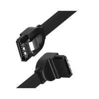 Кабель для передачи данных SATA 3 Data Cable 0.5m 90° corner US217 Black Ugreen (30797)