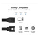 Кабель для передачи данных SATA 3 Data Cable 0.5m 90° corner US217 Black Ugreen (30797)