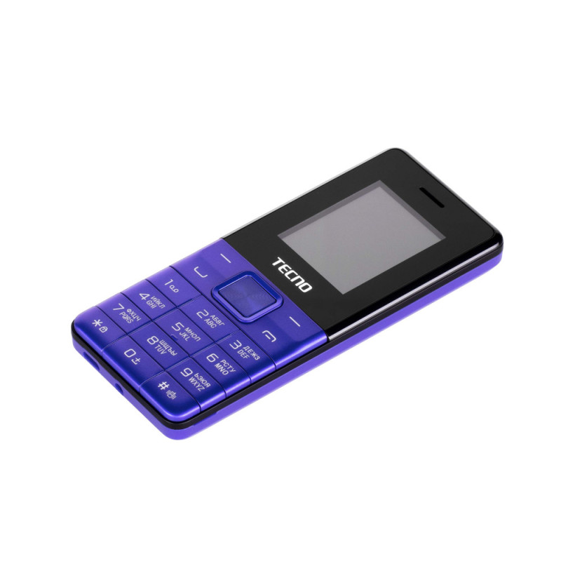 TECNO Мобильный телефон T301 2SIM Blue (4895180778698)