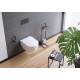 Deante Flush button slim for concealed systems, nero (CST_N51P)