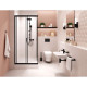 Deante Flush button slim for concealed systems, nero (CST_N51P)