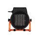2E Industrial fan heater electric, 2kW, 20m2, 197 m3/h, ceramic heating element (PTC), black (2E-AHC2000)