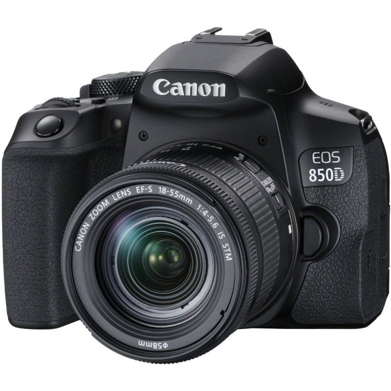 Canon EOS 850D kit 18-55 IS STM Black (3925C016)