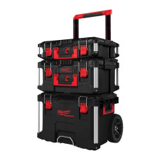 Milwaukee Modular system for Packout tools, on wheels, 3 module drawers, 47x56x100 cm (4932464244)