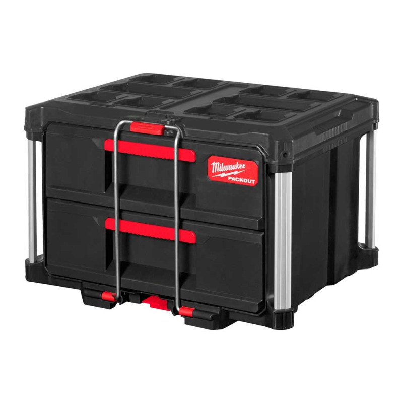 Milwaukee Modular system for Packout tools, on wheels, 3 module drawers, 47x56x100 cm (4932464244)