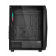 2E Gaming PC case Aruba G3313W, without PSU, 1xUSB3.0, 2xUSB2.0, 5x120mm ARGB, VGA 300mm, LCS ready, HUB, TG Side Panel, ATX, black (2E-G3313B)